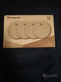 Set 4 Rilevatori di Fumo Putogesafe GS529A - Nuovo
