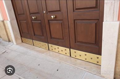 Lamiera in Ottone per portoni