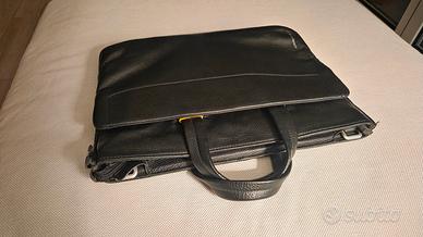 Borsa PC Mandarina Duck in Pelle Nera