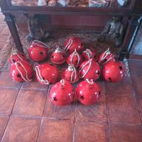 Palle di natale grandi di metallo con luce o sonag