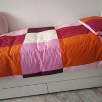 letto singolo contenitore 