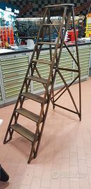 SCALA IN LEGNO APRIBILE VINTAGE MOD.FRANCESE