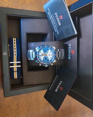 Tudor Heritage Chrono Blue