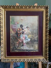 quadro stampa Giovanni Boldini  Maschera Cornice