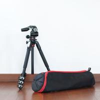 MANFROTTO - treppiede con testa a 3 vie e custodia