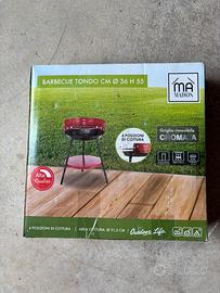 BARBECUE TONDO 4 POSIZIONI DI COTTURA 36X55H CM