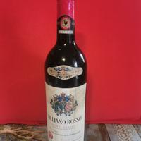 vino vintage Chianti classico del 1974.