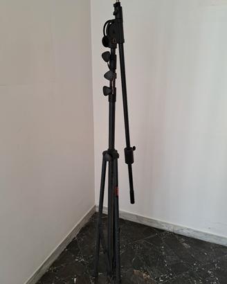 asta microfonica giraffa con contrappeso