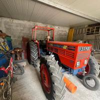 Trattore SAME Minitaurus 60, carrello e pompa