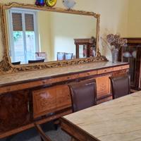 Set mobili stile antico per sala salone