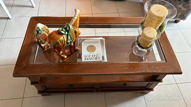 Tavolino da salotto noce nazionale