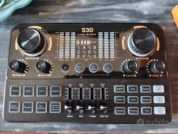 Scheda Audio Live Tik Tok 