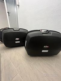 Valigie laterali moto monokey