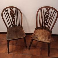 Coppia sedie Windsor Inghilterra