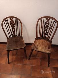 Coppia sedie Windsor Inghilterra