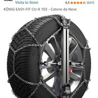 Catene neve Koing nuove gruppo 103