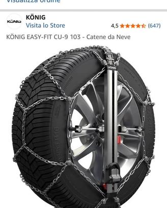 Catene neve Koing nuove gruppo 103