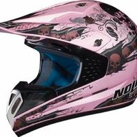 Casco cross NOLAN N52 Spammer Pearl Pink