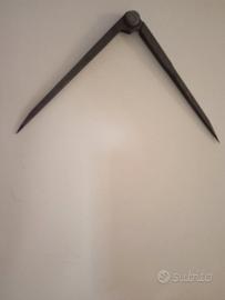 antico compasso tracciatore anni 50 vintage