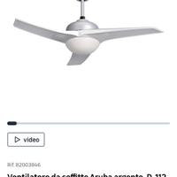 VENTILATORE DA SOFFITTO ARUBA