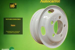 Cerchio in Lega 16" Isuzu - Autocarro