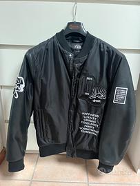 Giacca varsity uomo nera