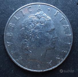 Moneta da 50 lire del 1978