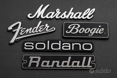 Loghi di Ricambio per Amplificatori  marshall vox