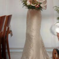Abito da sposa tg 42 made in Italy fatto su misura