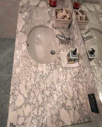 Top mobile bagno granito 150x60