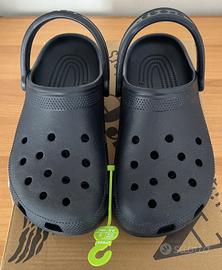 Crocs Sabot Navy M7/W9 originali nuove