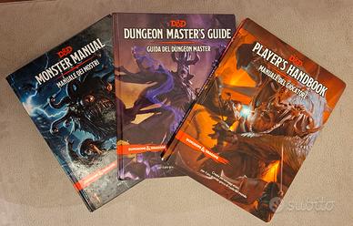 Set completo Dungeons & Dragons 5 Ed 