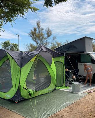 Tenda Pop Up + connettore van