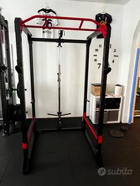 Rack 900 Decathlon con dischi
