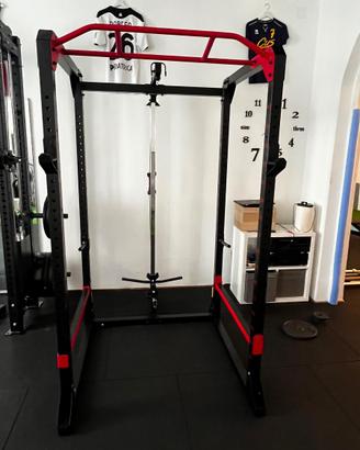 Rack 900 Decathlon con dischi