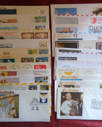 francobolli FDC, buste della Città del Vaticano