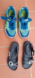 Stock scarpe estive da bimbo tg. 34