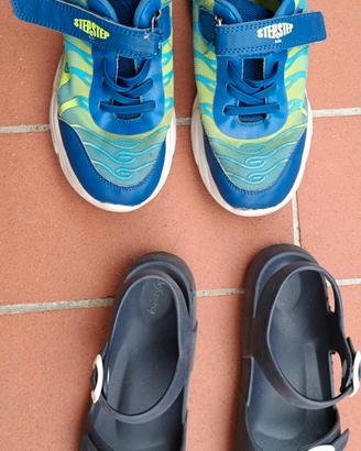 Stock scarpe estive da bimbo tg. 34