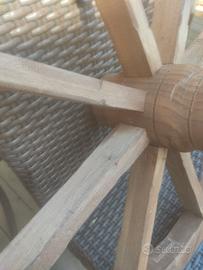 Ruota di carro artigianale