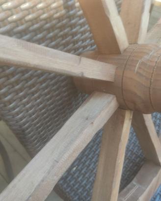 Ruota di carro artigianale
