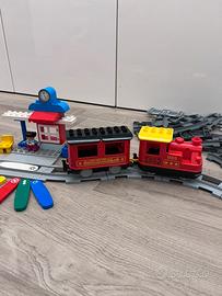 Duplo Treno Vapore sonoro + pista aggiuntiva