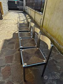 6 Sedie vintage anni '90