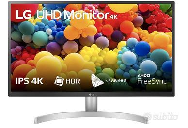 LG 27UL500P Monitor 27" UltraHD 4K LED IPS HDR 10,