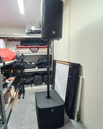 Electro Voice EV ZXA1 + Sub