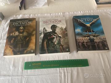 Andrea Frediani Dictator Cesare Roma saga🔵 Gin