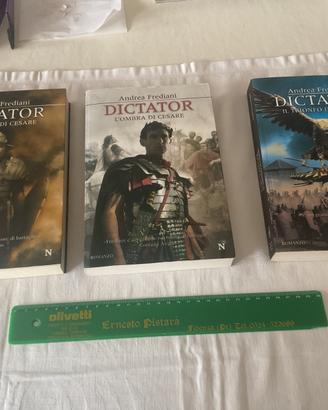 Andrea Frediani Dictator Cesare Roma saga🔵 Gin