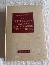 La letteratura italiana nelle pagine della critica