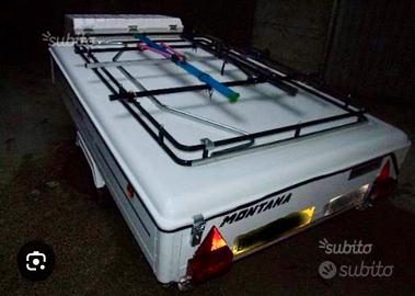 Carrello tenda montana come nuovo revisionato