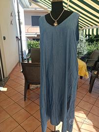 vestito smanicato 