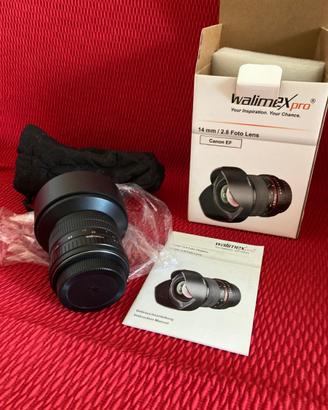 Grandangolo obiettivo per fotocamera Walimex